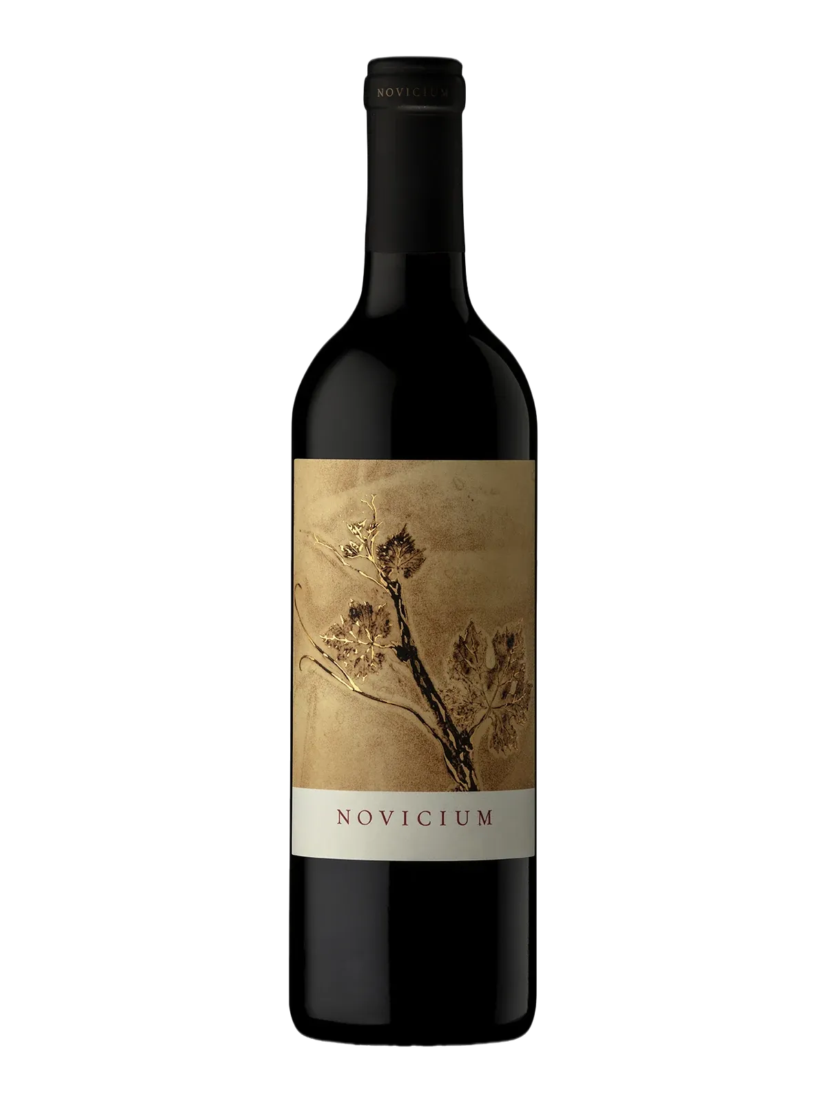Novicium by Continuum Bordeaux-style red wine bottle
