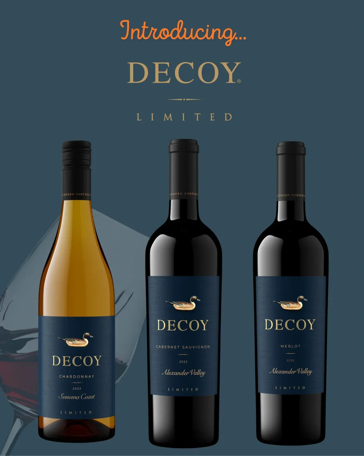 Introducing Decoy Limited: three bottles from the new range