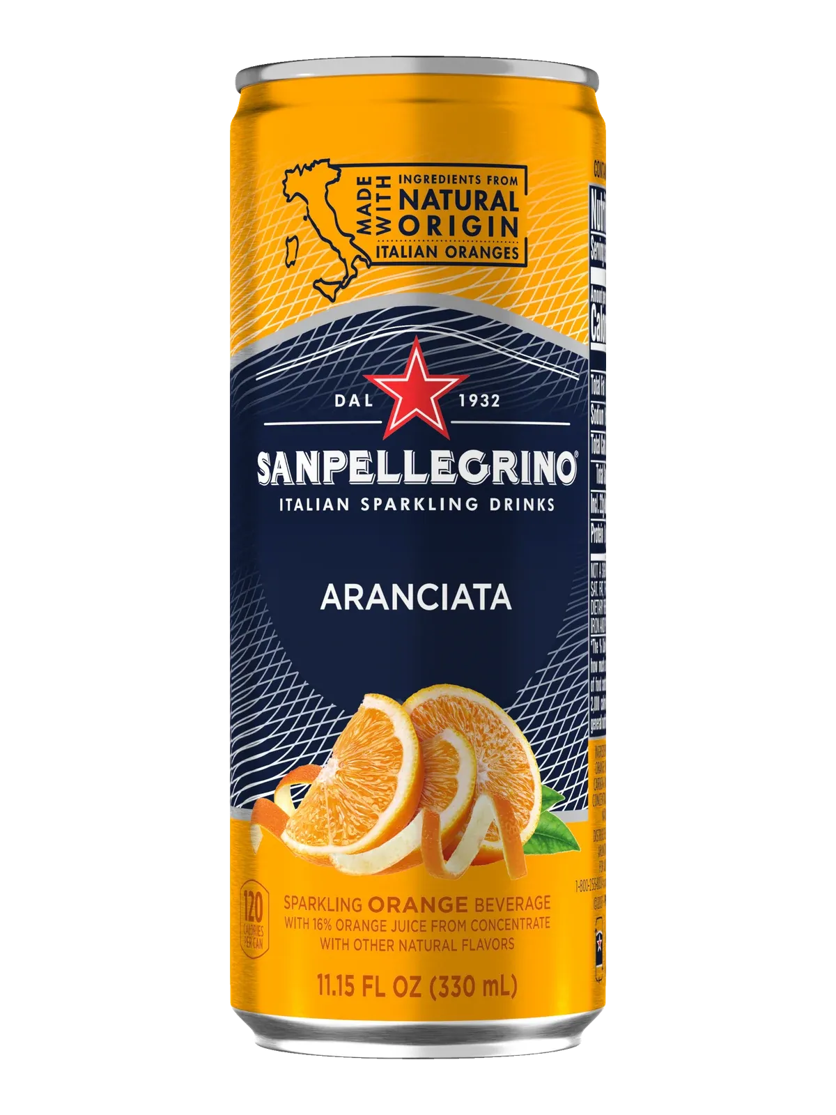 Sparkling Fruit Drinks, Sanpellegrino Aranciata · Italy